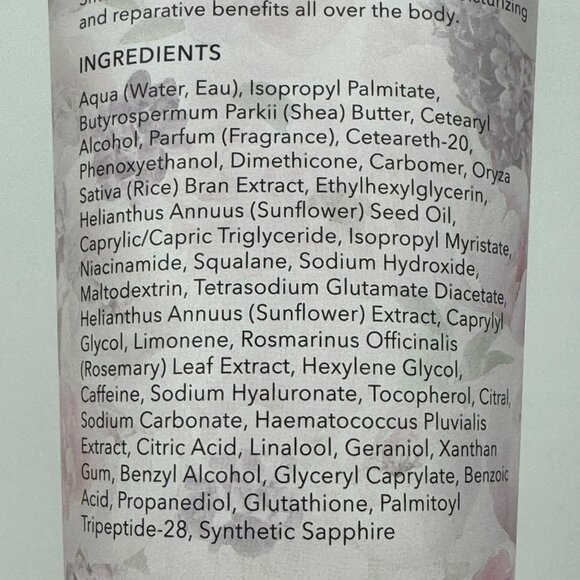 Nakery Beauty Enchanted Lilac Skin Toning Body Butter 10oz Crepe Smoothing - Picture 7 of 8